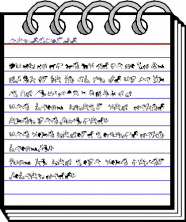 horsedings Regular animated font preview horsedings Regular animated font preview