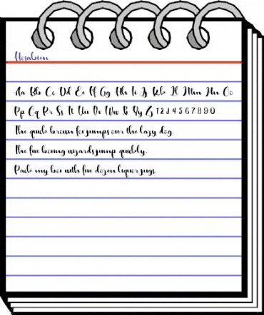 Hosabien Regular animated font preview Hosabien Regular animated font preview