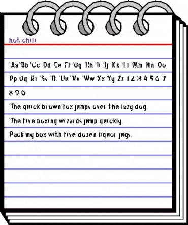 hot chili Regular animated font preview hot chili Regular animated font preview