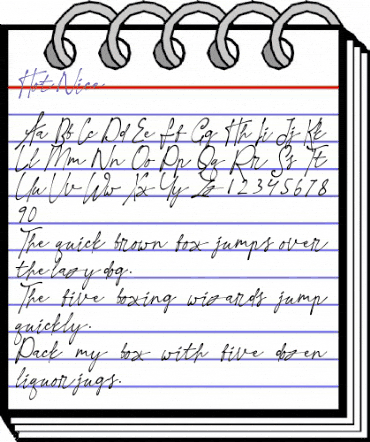 Hot Nice Regular animated font preview Hot Nice Regular animated font preview