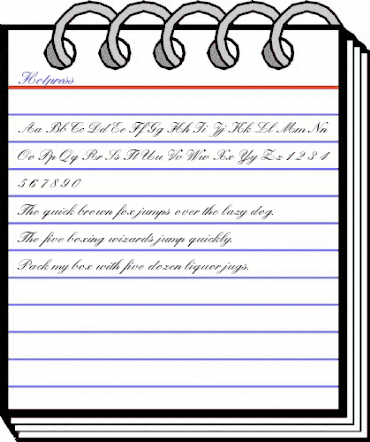 Hotpress Normal animated font preview Hotpress Normal animated font preview