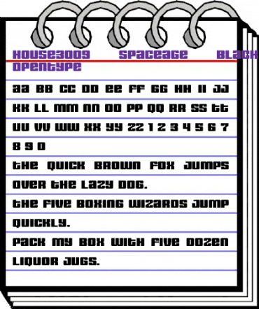HOUSE3009 Spaceage-Black-Beta animated font preview HOUSE3009 Spaceage-Black-Beta animated font preview