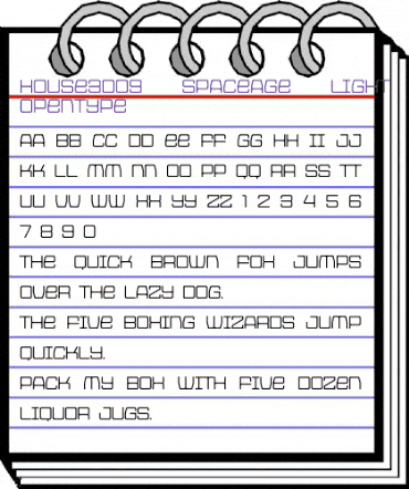 HOUSE3009 Spaceage-Light-Gamma animated font preview HOUSE3009 Spaceage-Light-Gamma animated font preview