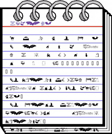 Howling Regular animated font preview