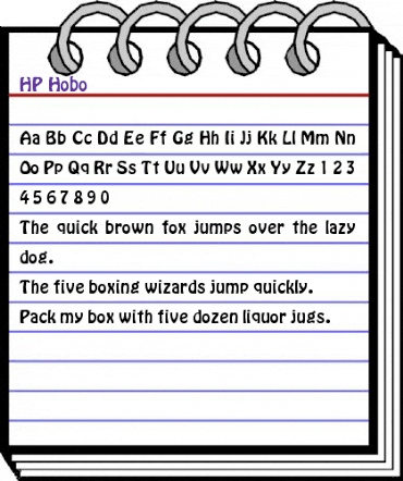 HP-Hobo Regular animated font preview HP-Hobo Regular animated font preview