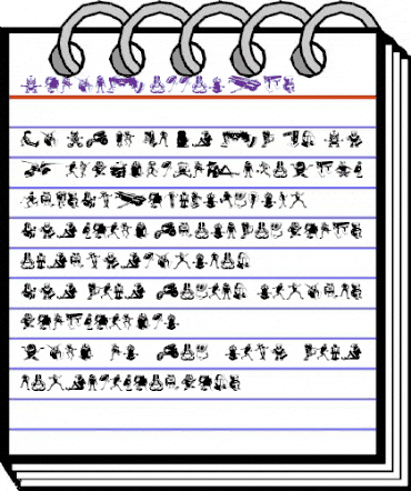 HumanFollowUps Regular animated font preview