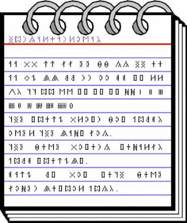 HungarianRovas Regular animated font preview