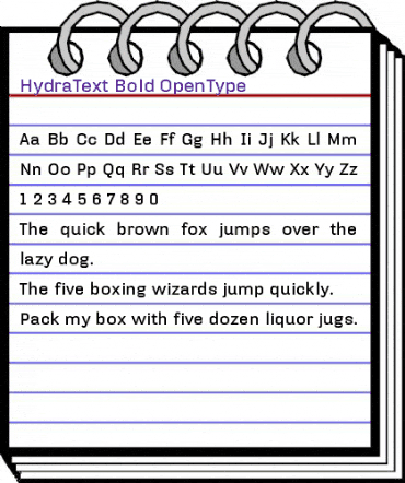 HydraText-Bold Regular animated font preview HydraText-Bold Regular animated font preview