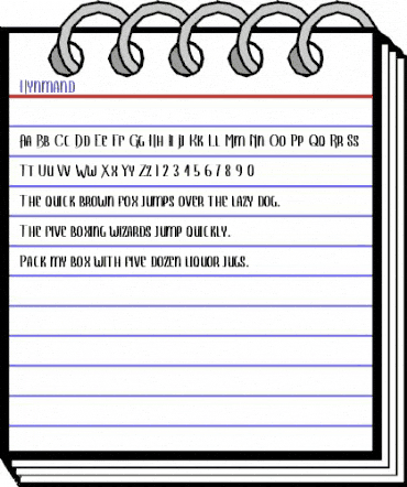 Hynmand Regular animated font preview Hynmand Regular animated font preview