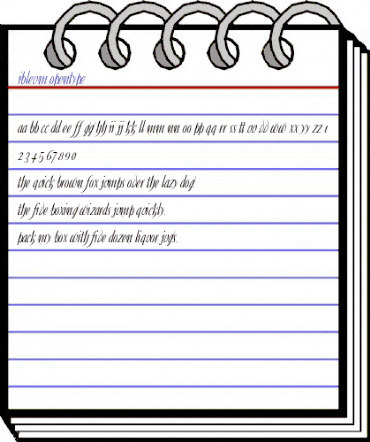 Ibleum Regular animated font preview Ibleum Regular animated font preview