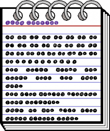 Iced Cookies Regular animated font preview Iced Cookies Regular animated font preview