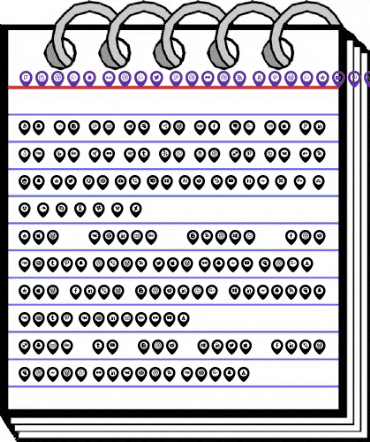 Icons Font Color Regular animated font preview
