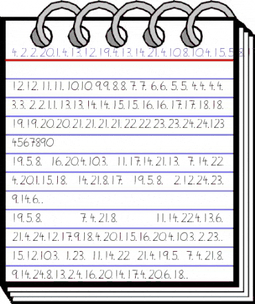 Illuminati Novice Cipher Regular animated font preview