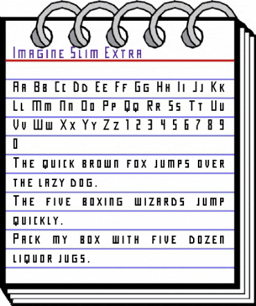 Imagine Slim Extra Regular animated font preview Imagine Slim Extra Regular animated font preview