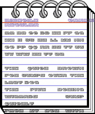 Imbecile Ornamental Regular animated font preview Imbecile Ornamental Regular animated font preview