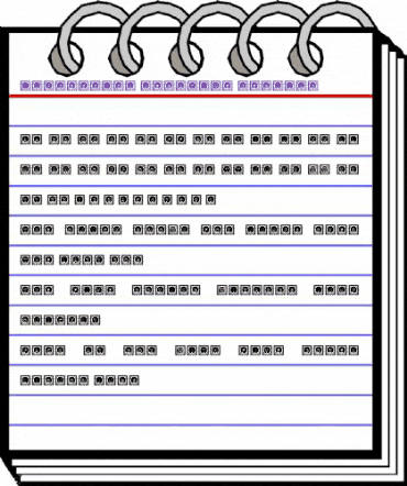 Impression Negative Regular animated font preview