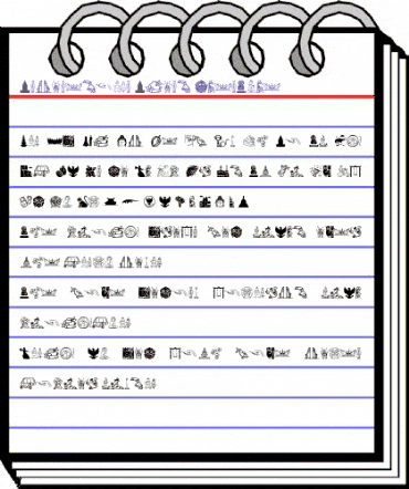 Indonesian Icons Regular animated font preview