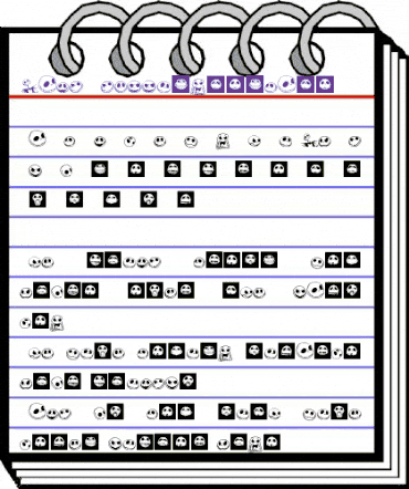 Jack Skellingtonbats Regular animated font preview Jack Skellingtonbats Regular animated font preview