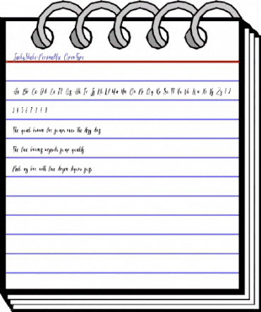 Jacky Shake - Personal Use Regular animated font preview