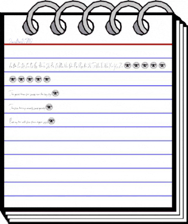 James Black Regular animated font preview James Black Regular animated font preview