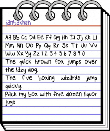 janbakhsh Regular animated font preview janbakhsh Regular animated font preview