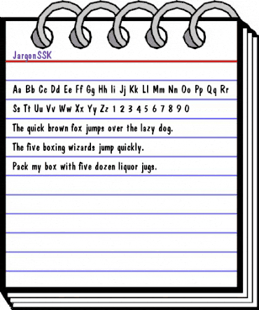 JargonSSK Regular animated font preview JargonSSK Regular animated font preview