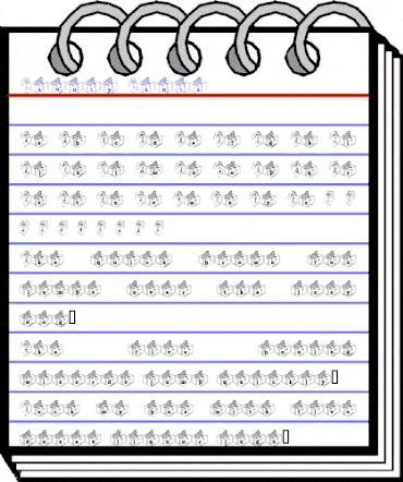 Jaunty Santa Regular animated font preview