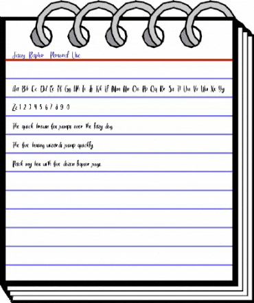 Jazzy Raptor - Personal Use Regular animated font preview Jazzy Raptor - Personal Use Regular animated font preview