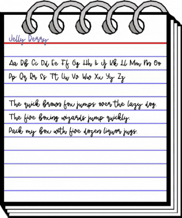 Jelly Berry Regular animated font preview Jelly Berry Regular animated font preview