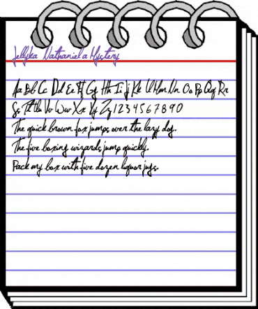 Jellyka - Nathaniel a Mystery Regular animated font preview Jellyka - Nathaniel a Mystery Regular animated font preview