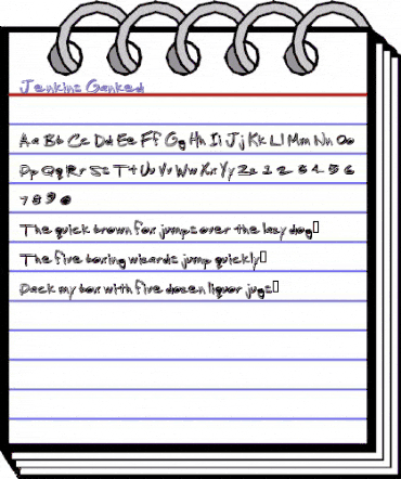 Jenkins Ganked animated font preview Jenkins Ganked animated font preview