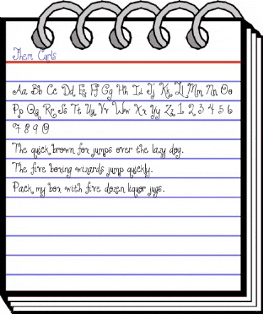 Jheri Curls Regular animated font preview Jheri Curls Regular animated font preview