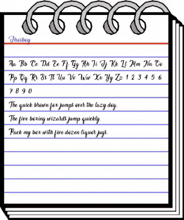 Jhoiboy Regular animated font preview Jhoiboy Regular animated font preview