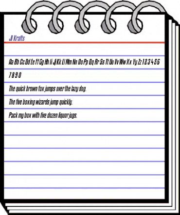 Maggi Terrace Italic Regular animated font preview