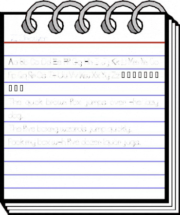 Walker Thin animated font preview