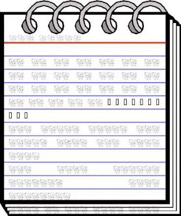JLR Jumbo Regular animated font preview