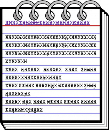 JMH Typewriter mono Cross Regular animated font preview JMH Typewriter mono Cross Regular animated font preview