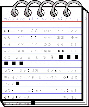 JMH Alfabeto Petiso Regular animated font preview