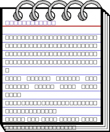 JODY Regular animated font preview
