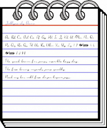 Jollycandy Demo Regular animated font preview Jollycandy Demo Regular animated font preview