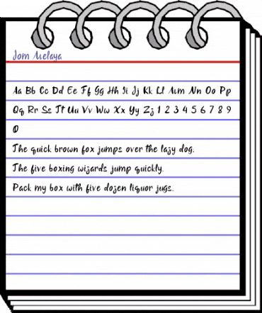 Jom Melaya Regular animated font preview Jom Melaya Regular animated font preview