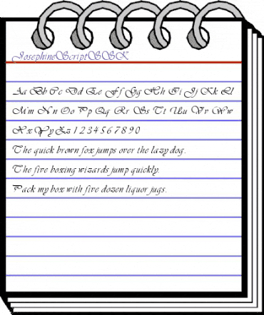 JosephineScriptSSK Regular animated font preview JosephineScriptSSK Regular animated font preview