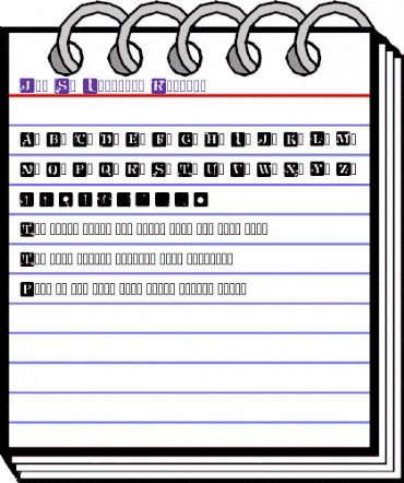 Jot Sp Inverted Regular animated font preview