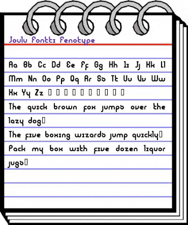 Joulu Fontti Fenotype animated font preview Joulu Fontti Fenotype animated font preview