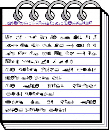 JournalDingbatsTenSSi Regular animated font preview JournalDingbatsTenSSi Regular animated font preview