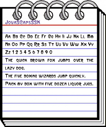 JovaSCapsSSK Regular animated font preview JovaSCapsSSK Regular animated font preview