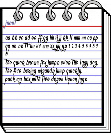 Juart Regular animated font preview Juart Regular animated font preview