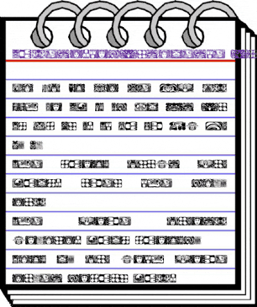 Jugendstil Ornamente Regular animated font preview Jugendstil Ornamente Regular animated font preview