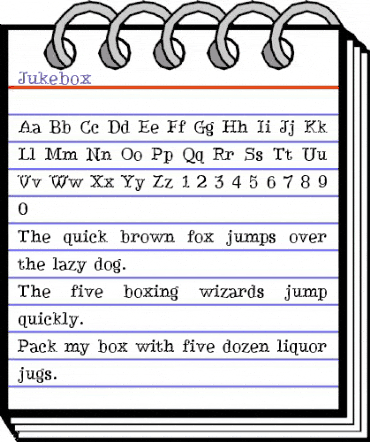 Jukebox Regular animated font preview Jukebox Regular animated font preview