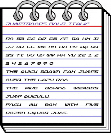 Jumptroops Bold Italic Bold Italic animated font preview Jumptroops Bold Italic Bold Italic animated font preview